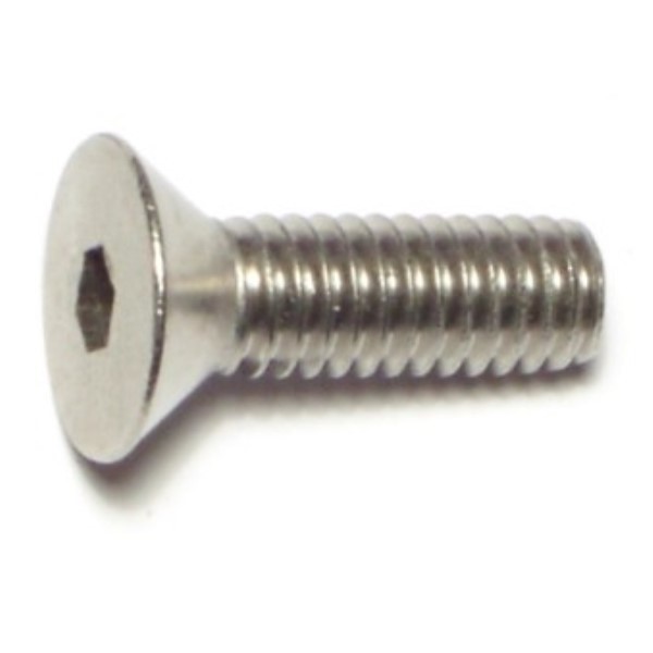 Midwest Fastener 5/16"-18 Socket Head Cap Screw, 18-8 Stainless Steel, 1 in Length, 6 PK 72111